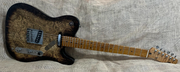 Jacobs Tele Style Electric Guitar Paisley Barncaster 200 Year old wood/USA Video
