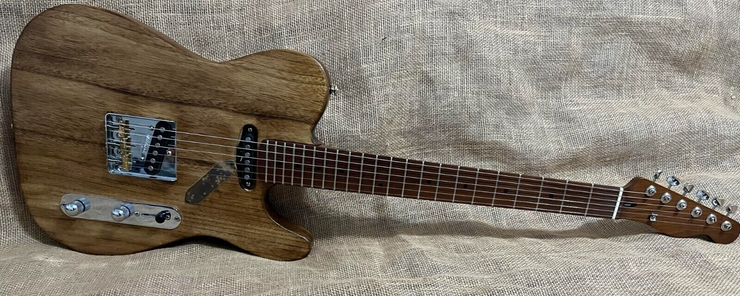 Jacobs Guitar. Tele Style  made in the USA Barncaster 200 year old wood