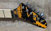 EVH Style Jacobs Guitar Black and Yellow. HandCrafted in the USA.