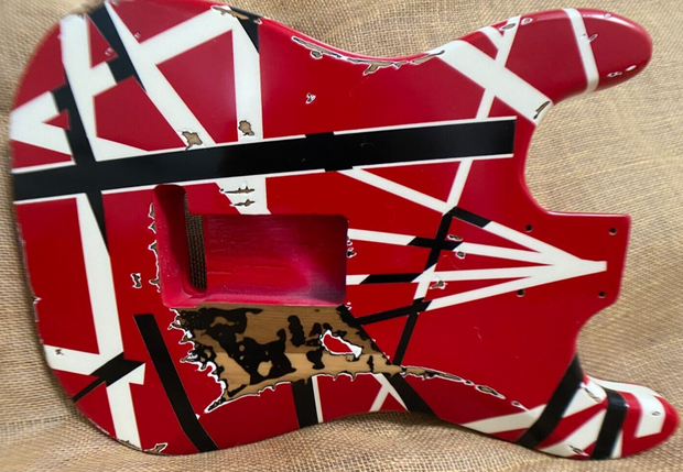 Jacobs Style EVH Body Handcrafted in the USA Relic/ SOLD